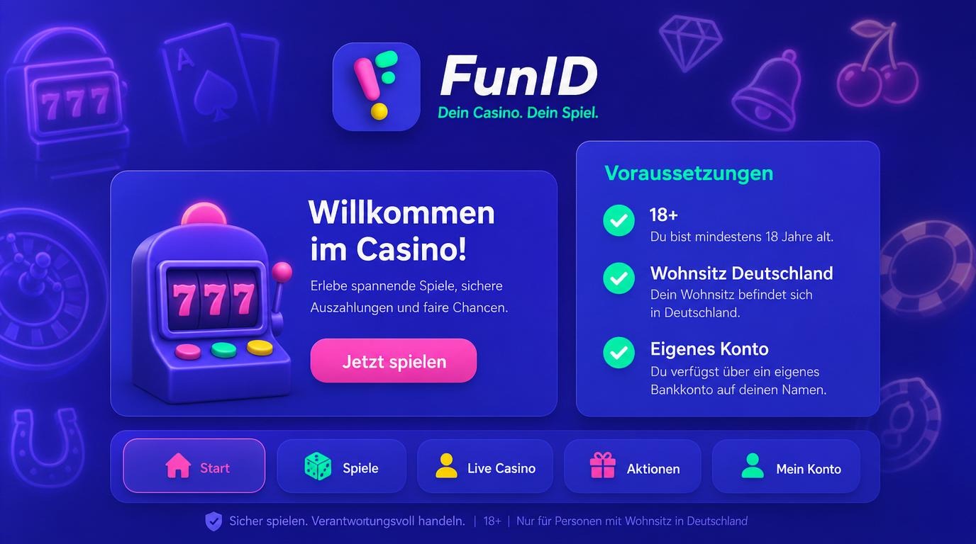 Checkliste mit Alters-Icon, Deutschlandkarte, Konto-Symbol.